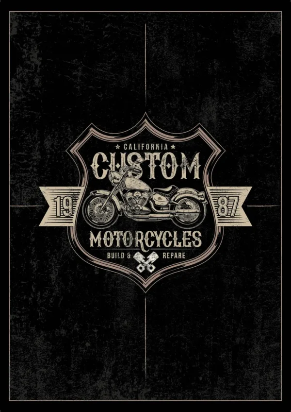 Custom Motorcycle Dorado