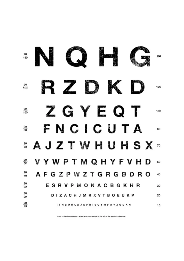 Oftalmología Blanca Vintage